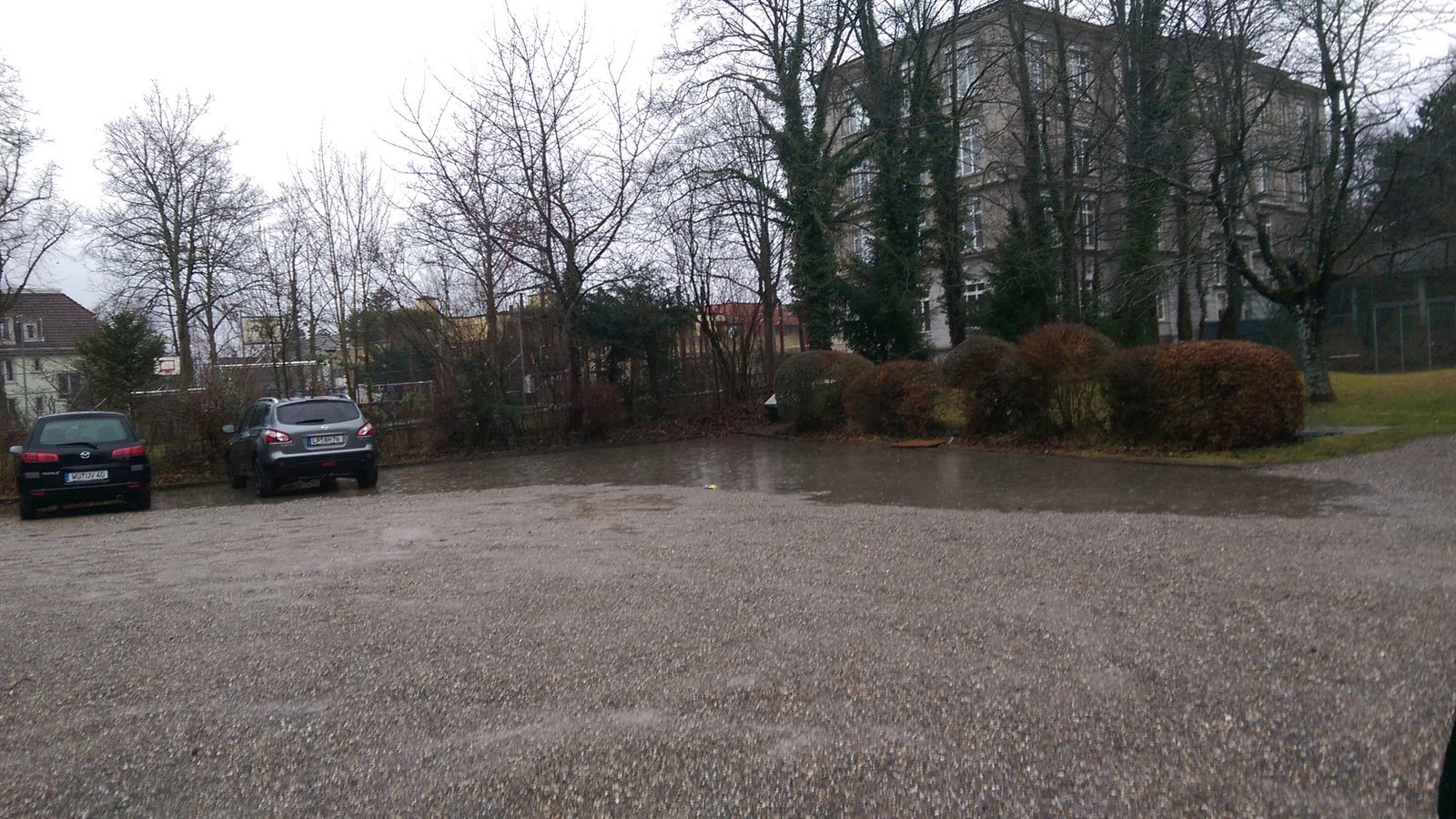 Neue Parkplatzentwässerung (2016)