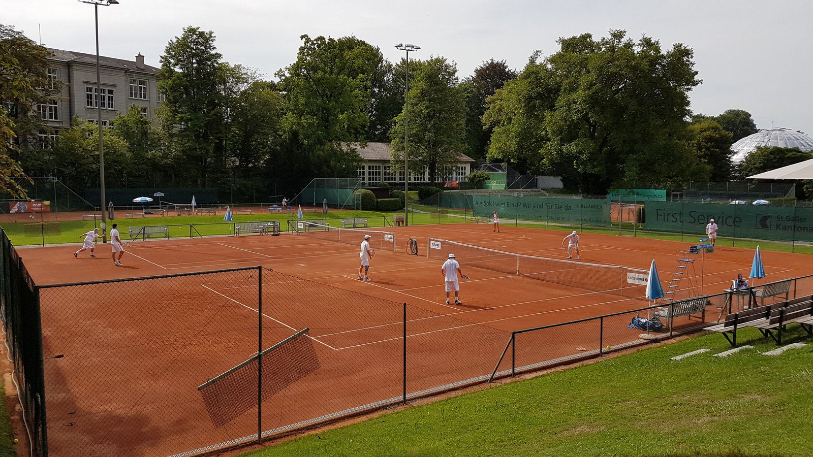 Spielen mit Spitzenspielern NLA